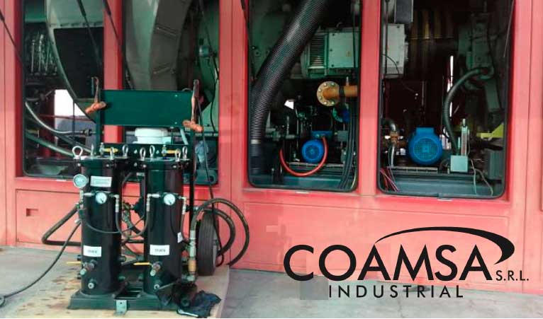Filtración hidráulica Coamsa